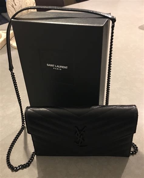 mini wallet on chain ysl|ysl wallet on chain sale.